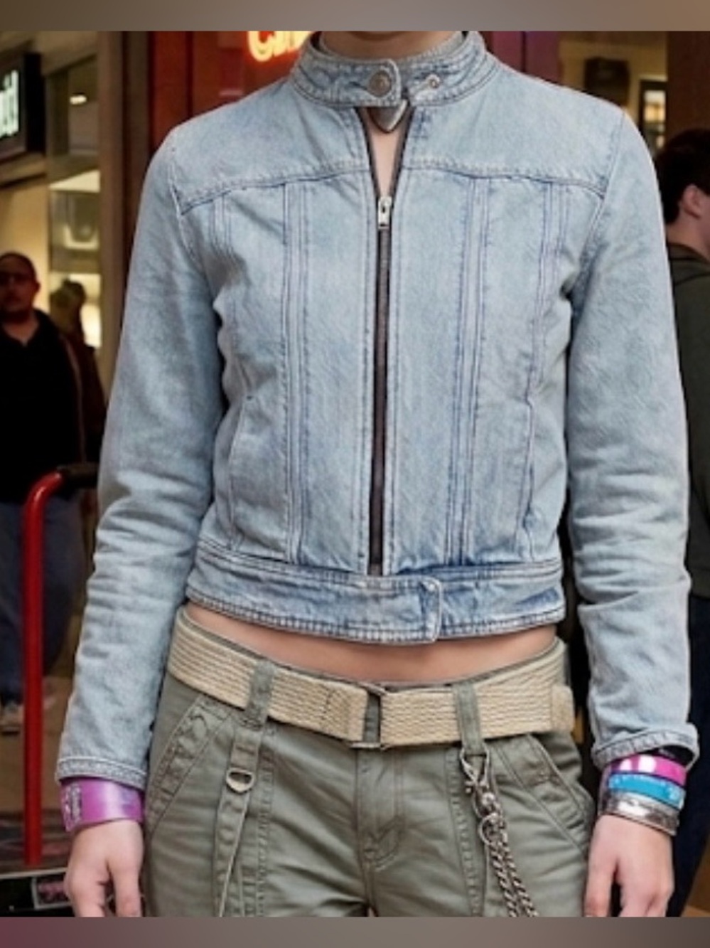 2002 Gap denim jacket size S